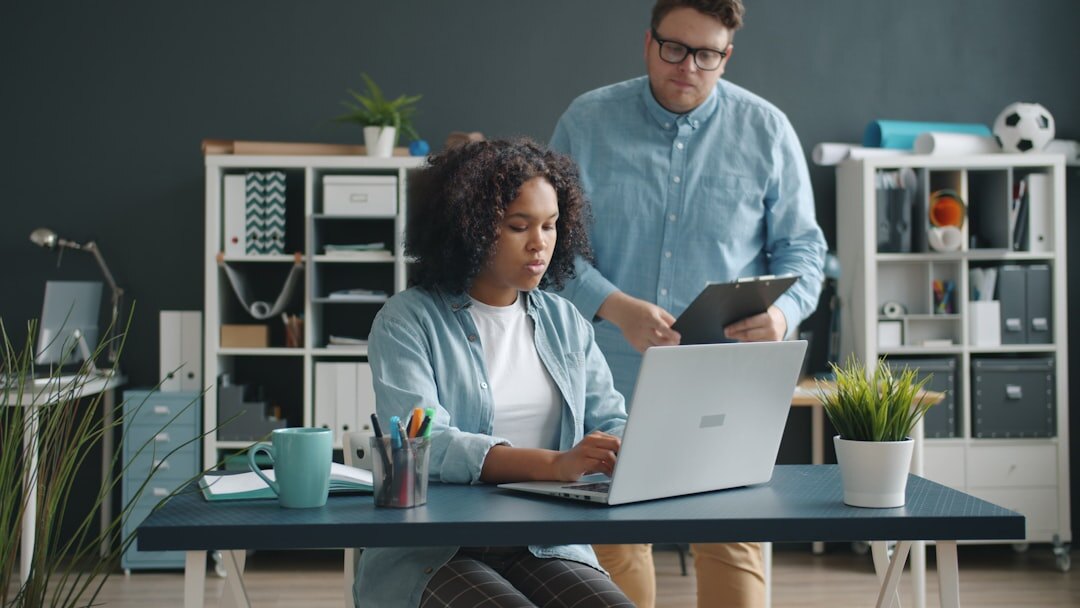 Diverse team of media professionals collaborating in a modern workspace